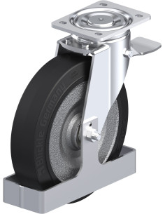 LH-SE 250K-ST-FS pasukamas ratukas su stabdžiais