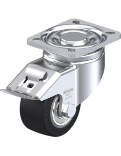 LH-SE 80K-FI pasukamas ratukas su stabdžiais, 80 mm