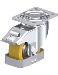 LH-SETH 125K-FI-FS poliuretano pasukamas ratukas su