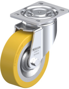 LH-SETH 160K poliuretano pasukamas ratukas 160 mm