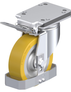 LH-SETH 160K-IS-FS poliuretano pasukamas ratukas su