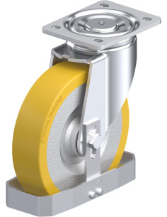 LH-SETH 200K-FS poliuretano pasukamas ratukas 200 mm