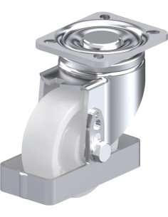 LH-SPO 100G-1-FS sintetinis pasukamas ratukas 100 mm