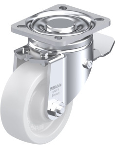 LH-SPO 100G-1-ST sintetinis pasukamas ratukas su stabdžiais