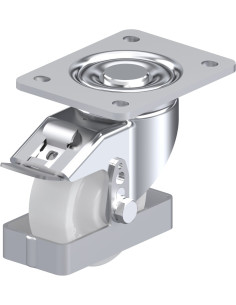 LH-SPO 100G-3-FI-FS sintetinis ratukas su stabdžiais