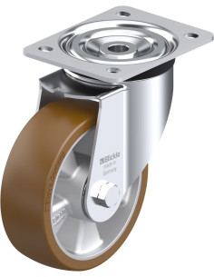 Poliuretano pasukamas ratukas L-ALB 150K, 150 mm