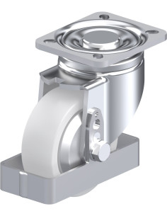 LH-SPO 100K-1-FA-FS Sintetinis pasukamas ratukas 100 mm
