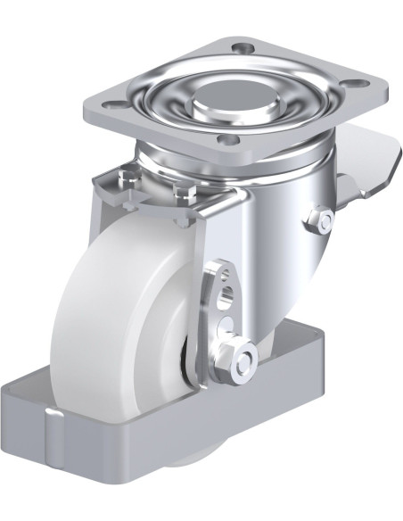 LH-SPO 100K-1-ST-FS Sintetinis ratukas su stabdžiais