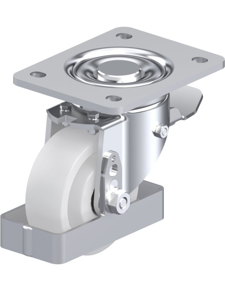 LH-SPO 100K-3-ST-FS sintetinis ratukas su stabdžiais