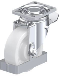 LH-SPO 125G-1-ST-FS pasukamas ratukas su stabdžiais