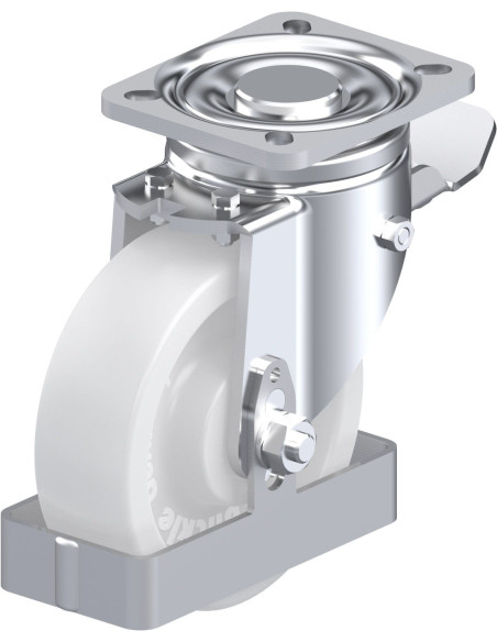 LH-SPO 125G-1-ST-FS pasukamas ratukas su stabdžiais