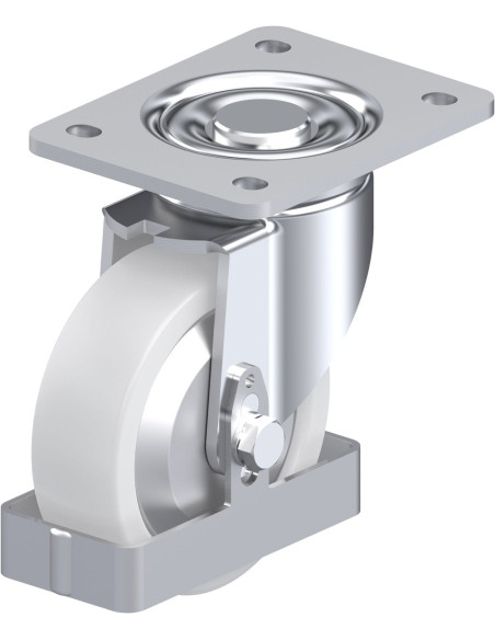 LH-SPO 125G-3-FA-FS sintetinis pasukamas ratukas 125 mm