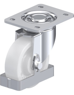 LH-SPO 125G-3-FS sintetinis pasukamas ratukas 125 mm