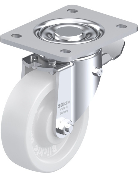 LH-SPO 125G-3-ST pasukamas ratukas su stabdžiais