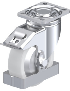 LH-SPO 125K-1-FI-FA-FS pasukamas ratukas su stabdžiais