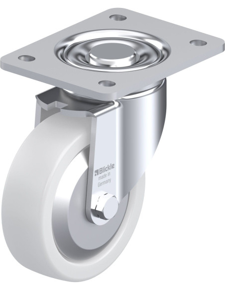 LH-SPO 125K-3-FA sintetinis pasukamas ratukas, 125 mm