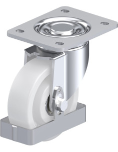 LH-SPO 125K-3-FS sintetinis pasukamas ratukas 125 mm