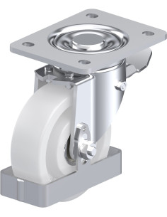 LH-SPO 125K-3-ST-FS pasukamas ratukas su stabdžiais