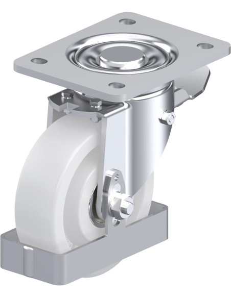 LH-SPO 125K-3-ST-FS pasukamas ratukas su stabdžiais