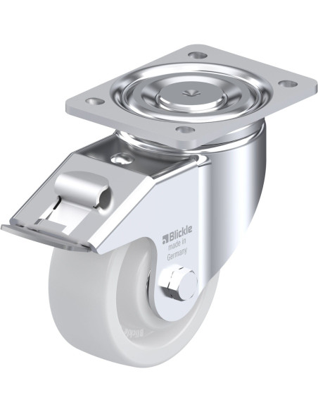 LH-SPO 127K-FI sintetinis pasukamas ratukas su stabdžiais