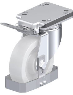 LH-SPO 160G-IS-FS pasukamas ratukas su stabdžiais