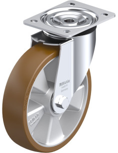 Poliuretano ratukas L-ALB 200K, 200 mm, pasukamas