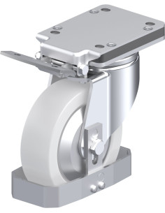 LH-SPO 160K-IS-FA-FS pasukamas ratukas su stabdžiais