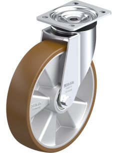 Poliuretano pasukamas ratukas L-ALB 250K-3, 250 mm