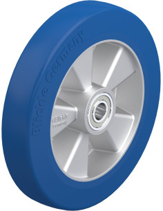 ALBS 250/20K poliuretano ratukas su aliuminio lydinio centru