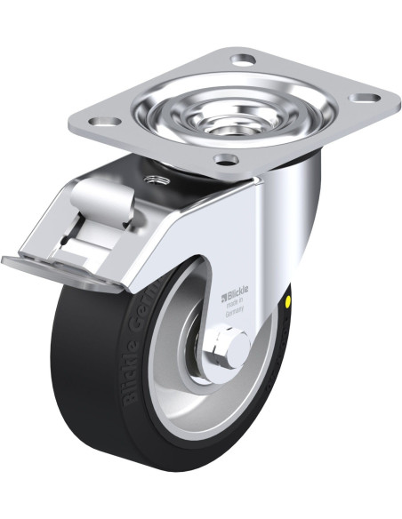 L-ALEV 100K-FI-EL antistatinis ratukas su stabdžiais