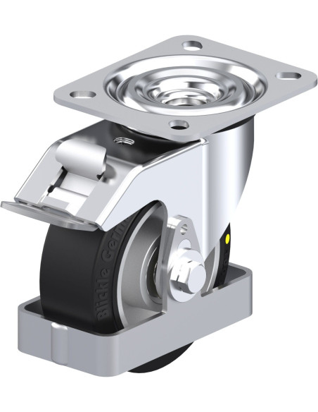 L-ALEV 100K-FI-EL-FS antistatinis ratukas su stabdžiais