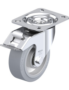 L-ALEV 100K-FI-SG pasukamas ratukas su stabdžiais, 100 mm