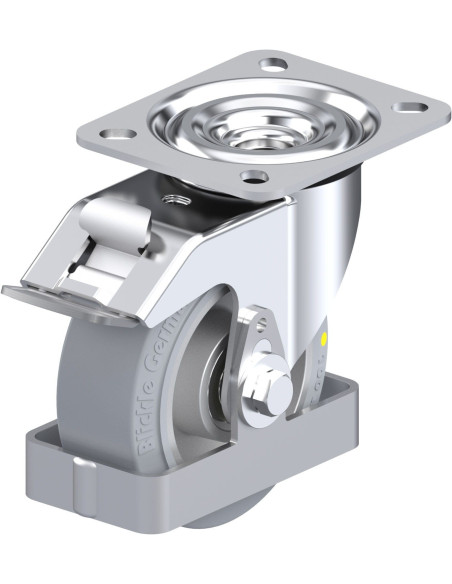 L-ALEV 100K-FI-SG-AS-FS antistatinis ratukas su stabdžiais