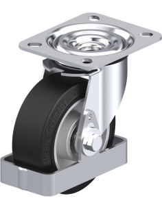 L-ALEV 100K-FS pasukamas ratukas su guma 100 mm