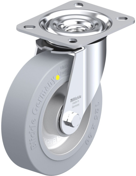 L-ALEV 125K-SG-AS antistatinis pasukamas ratukas 125 mm