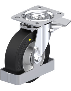 L-ALEV 125K-ST-EL-FS antistatinis ratukas su stabdžiais