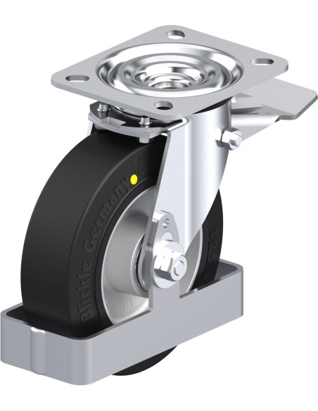 L-ALEV 125K-ST-EL-FS antistatinis ratukas su stabdžiais