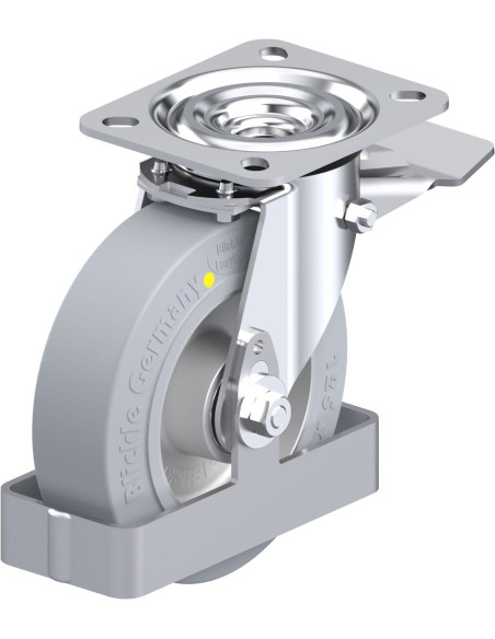 L-ALEV 125K-ST-SG-AS-FS antistatinis ratukas su stabdžiais