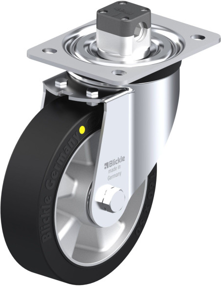 L-ALEV 160K-CS11-EL antistatinis ratukas su stabdžiais