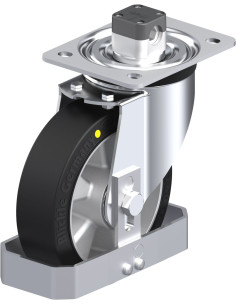 L-ALEV 160K-CS11-EL-FS antistatinis ratukas su stabdžiais