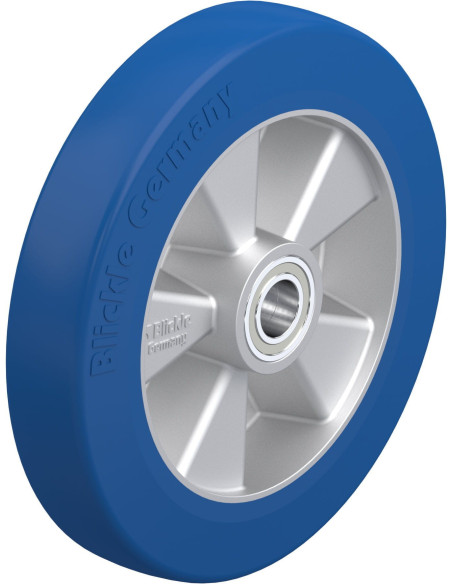 ALBS 250/25K Poliuretano ratukas su aliuminio lydinio centru