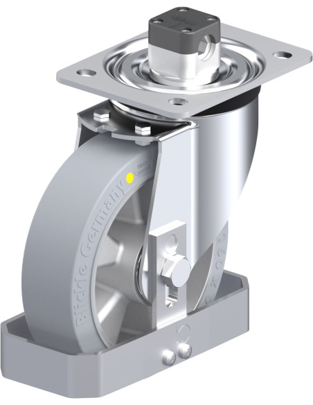 L-ALEV 160K-CS11-SG-AS-FS antistatinis ratukas su stabdžiais