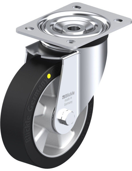 L-ALEV 160K-EL antistatinis pasukamas ratukas 160 mm