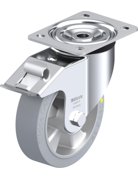 L-ALEV 160K-FI-SG-AS antistatinis ratukas su stabdžiais