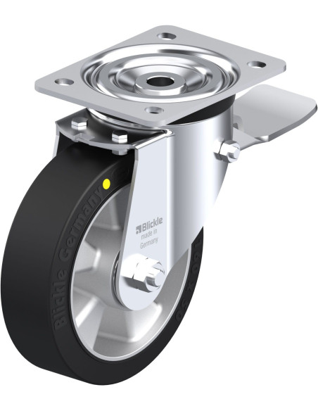 L-ALEV 160K-ST-EL antistatinis ratukas su stabdžiais