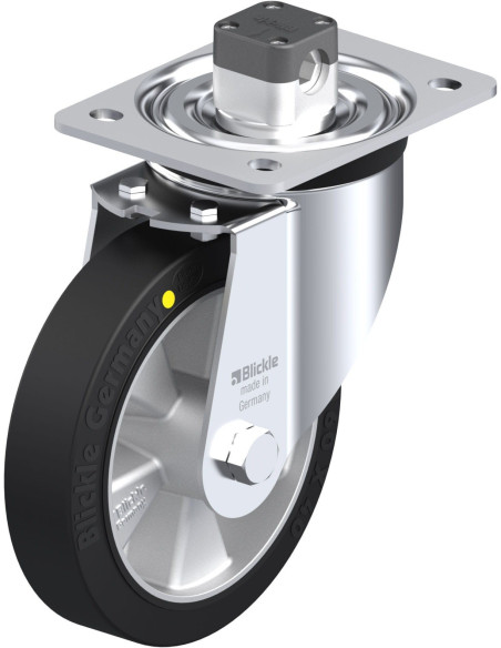 L-ALEV 161K-CS11-EL antistatinis ratukas su stabdžiais