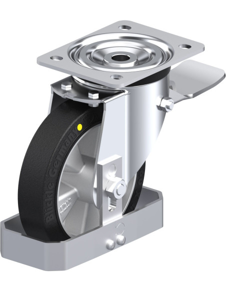 L-ALEV 161K-ST-EL-FS antistatinis ratukas su stabdžiais