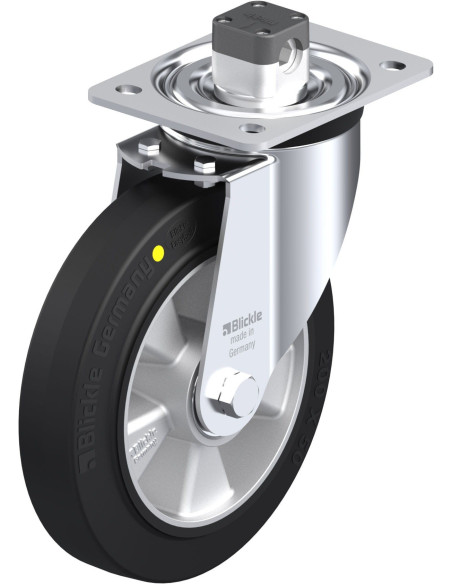 L-ALEV 200K-CS11-EL antistatinis ratukas su stabdžiais