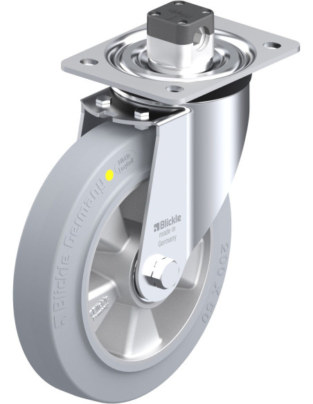 L-ALEV 200K-CS11-SG-AS antistatinis ratukas su stabdžiais