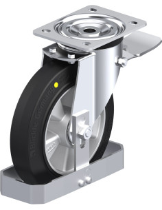 L-ALEV 200K-ST-EL-FS antistatinis ratukas su stabdžiais